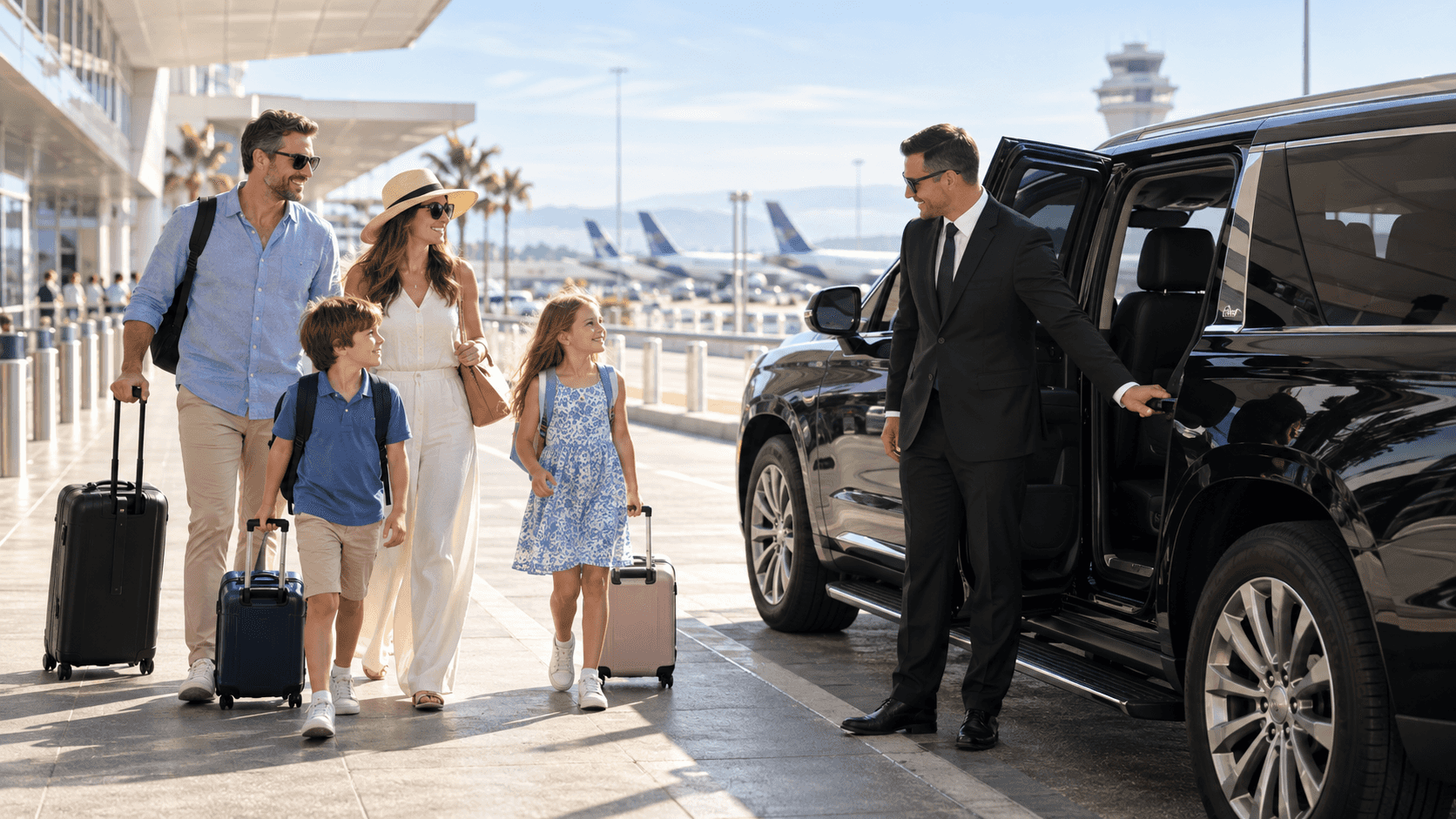 Traveling with Family This Summer? Why Pre-Booked Airport Transportation Matters